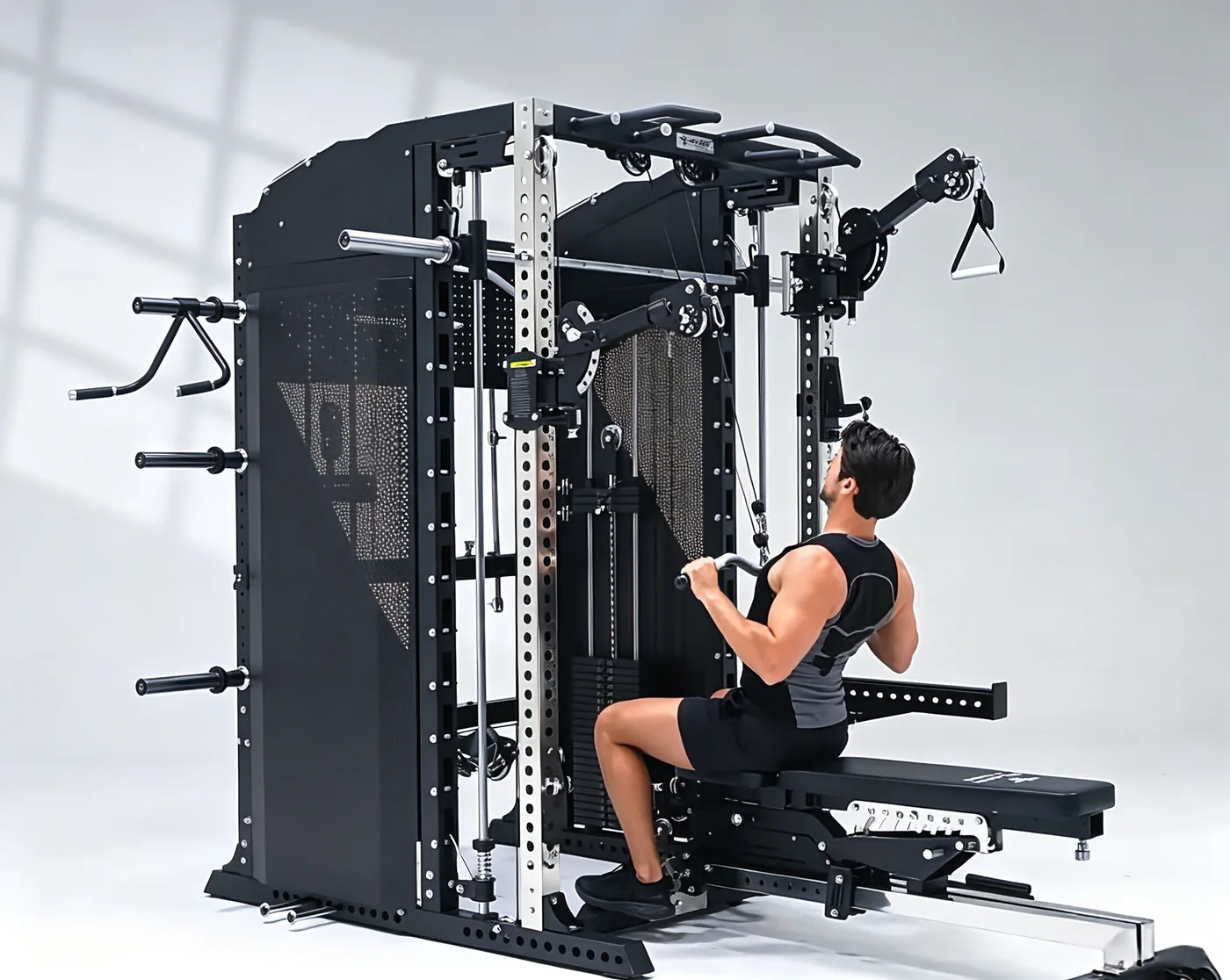 F90 Smith machine view 3