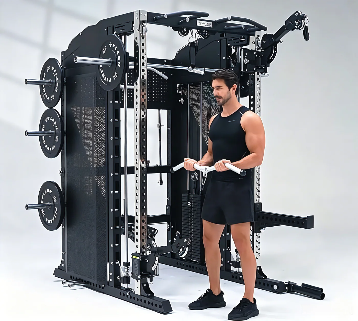F90 Smith machine view 5